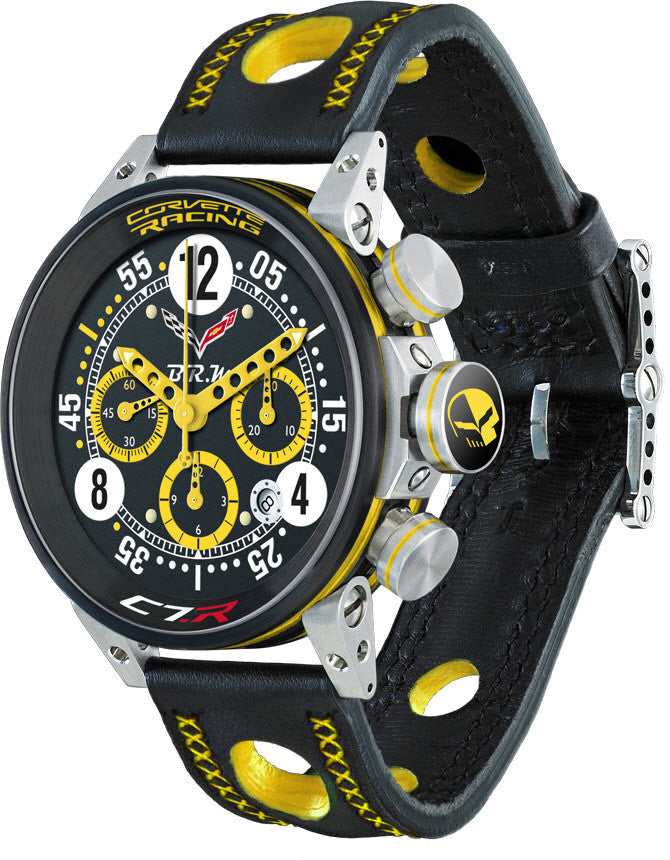 B.r.m. V12-44 Corvette Racing Yellow Hands Limited Edition