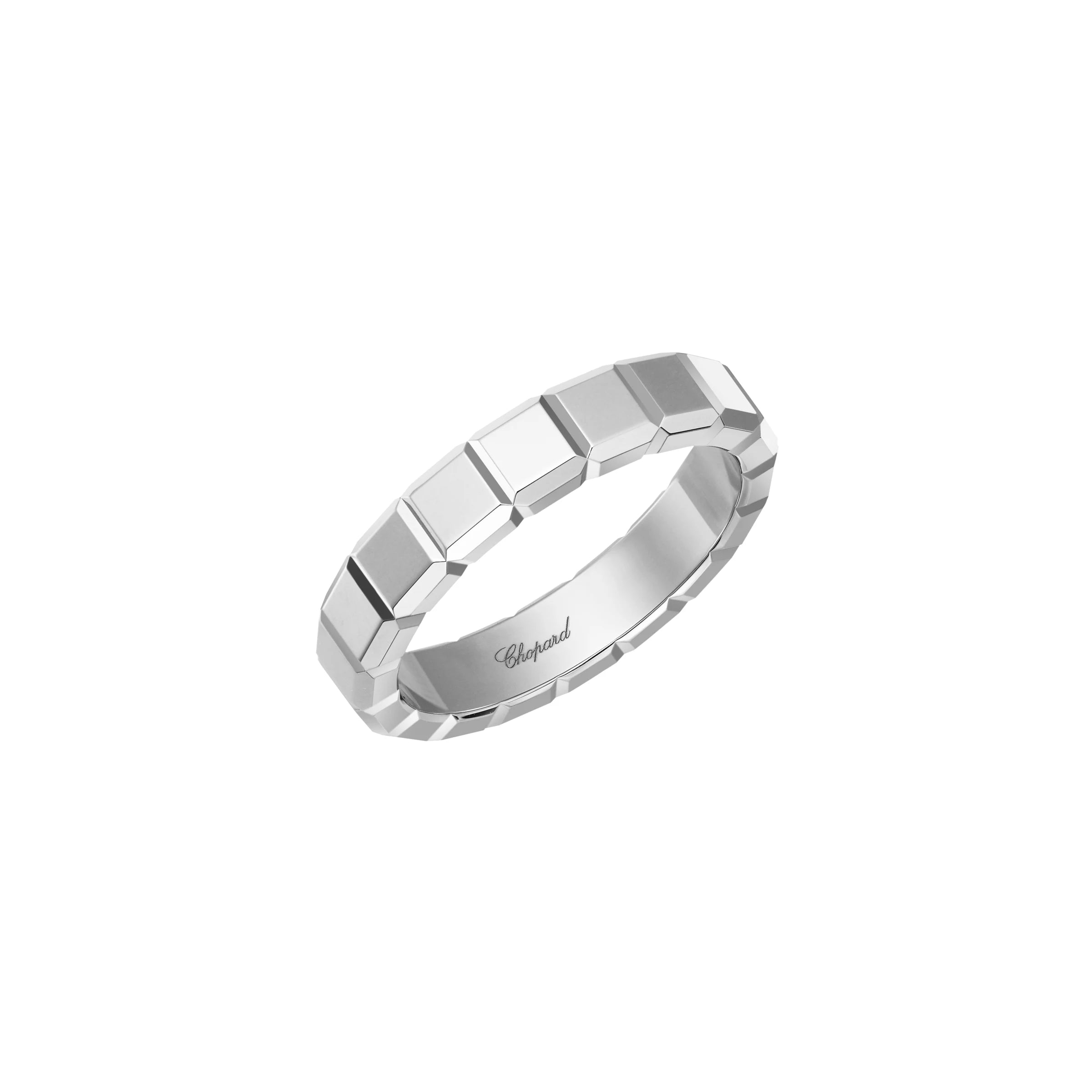 Chopard Ice Cube 18ct White Gold Medium Ring - 53