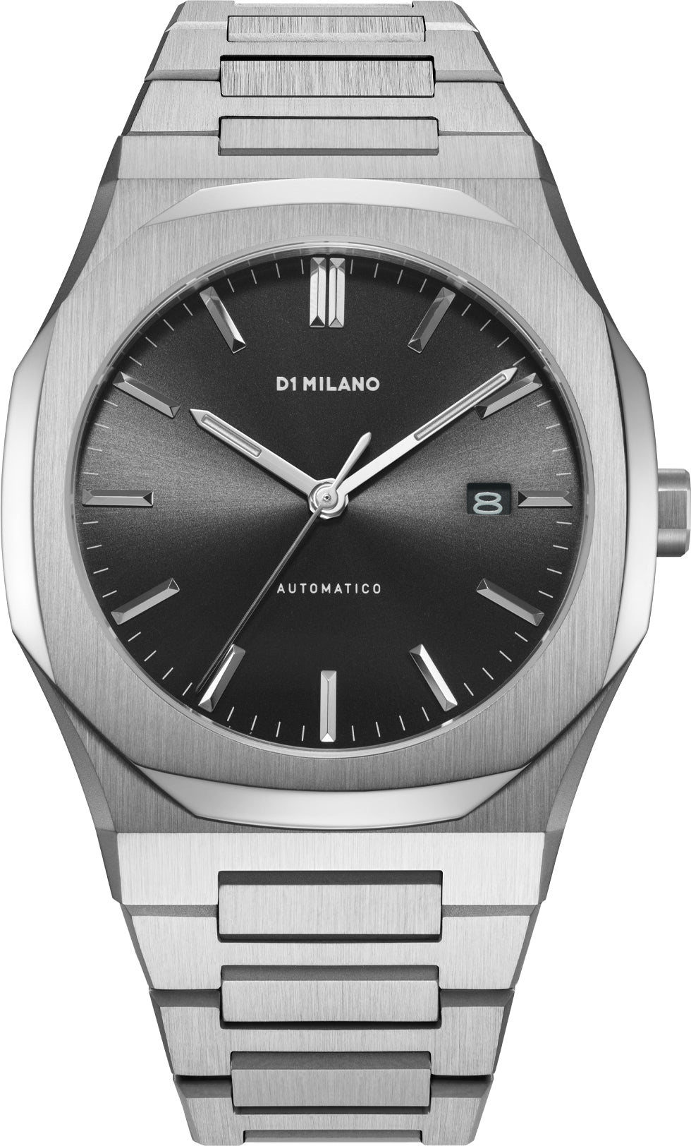D1 Milano Watch Automatic Bracelet Black