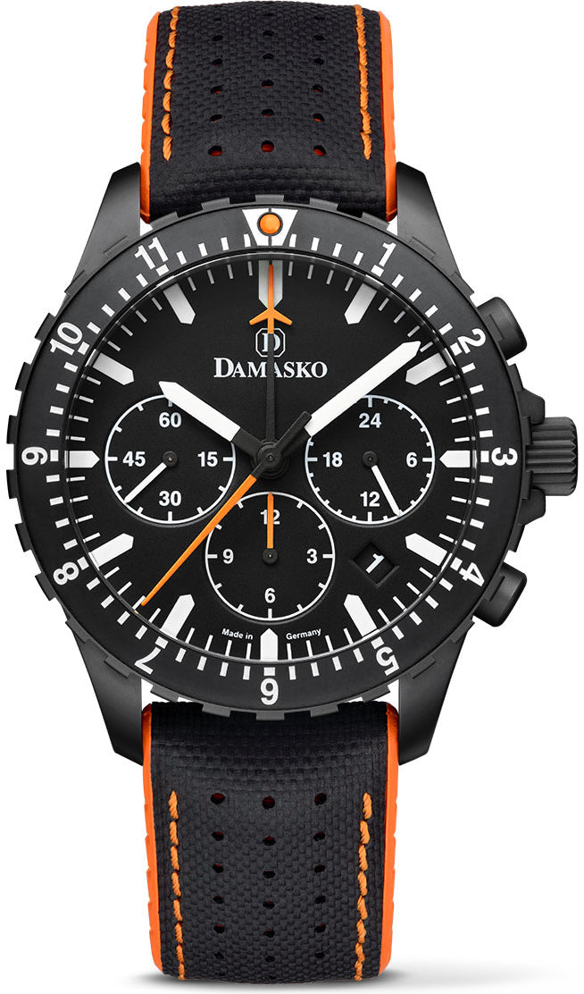 Damasko Watch Dc 86 Orange Black Robby Black Orange