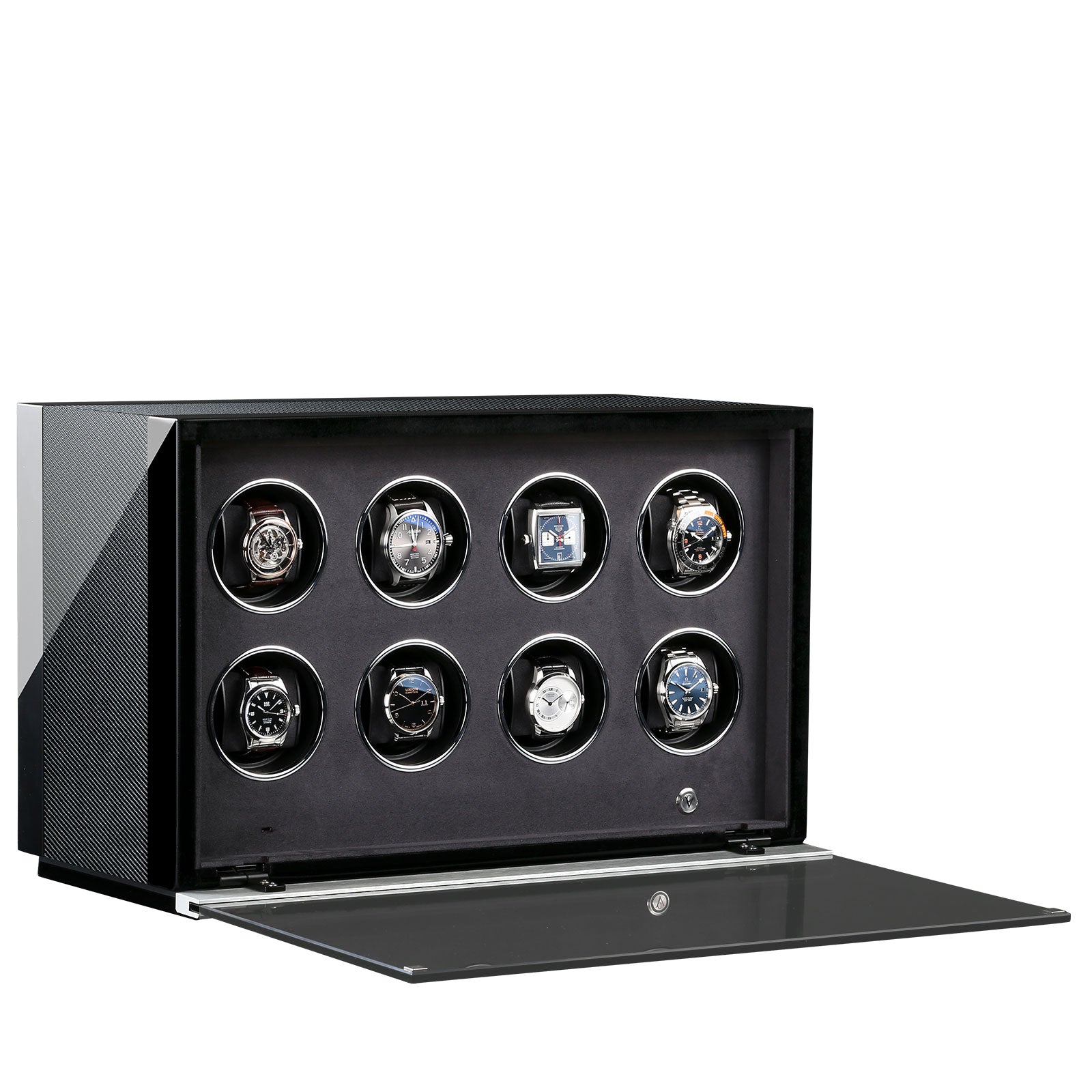 Chronovision Watch Winder Ambiance Viii Carbon Black High Gloss