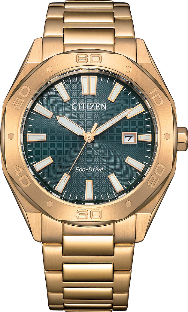 Citizen Eco Drive Sport Gold Pvd