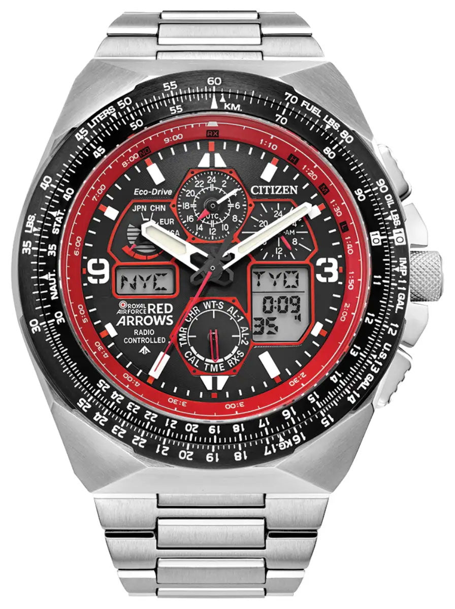 Citizen Red Arrows Skyhawk A.t Limited Edition