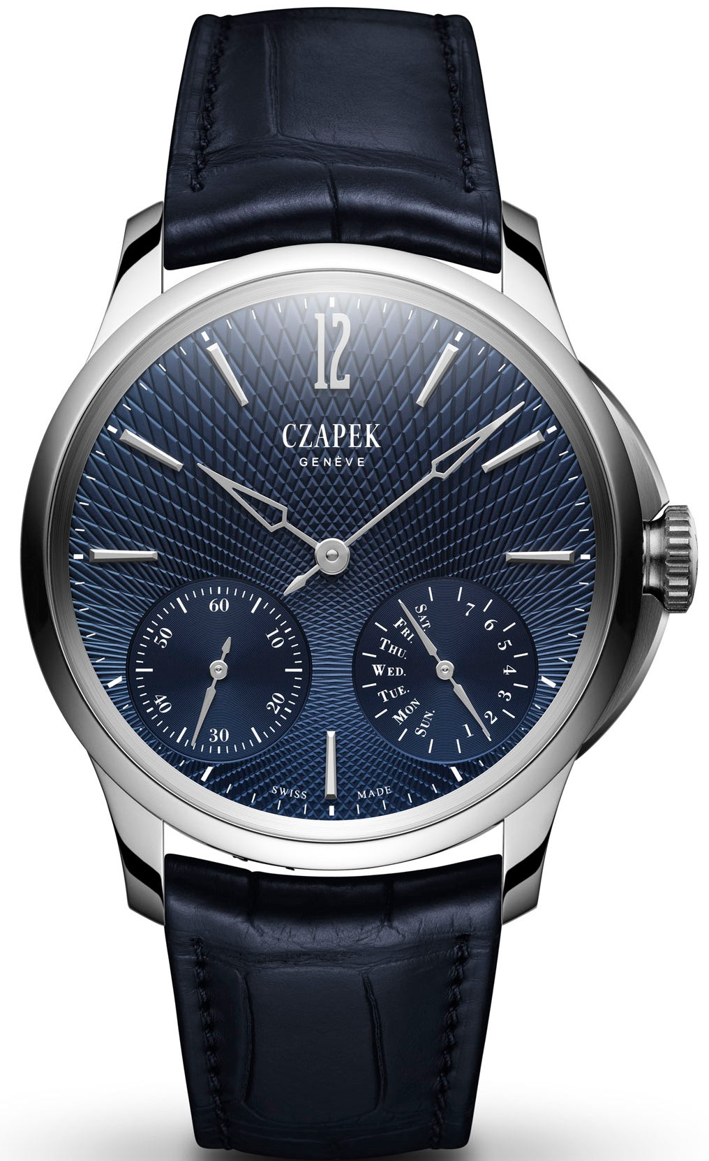 Czapek Quai Des Bergues No.17 Double Soleil Deep Blue