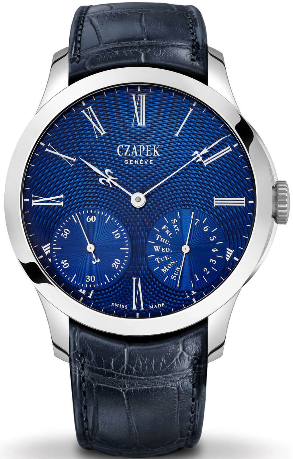 Czapek Quai Des Bergues Sapphire Blue L