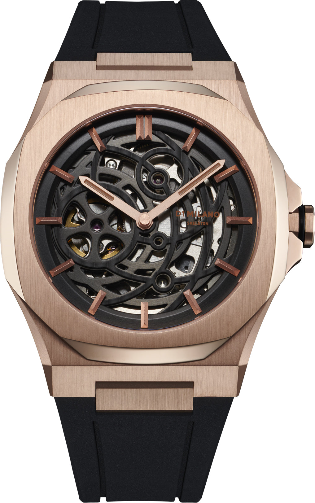D1 Milano Skeleton Rose Gold