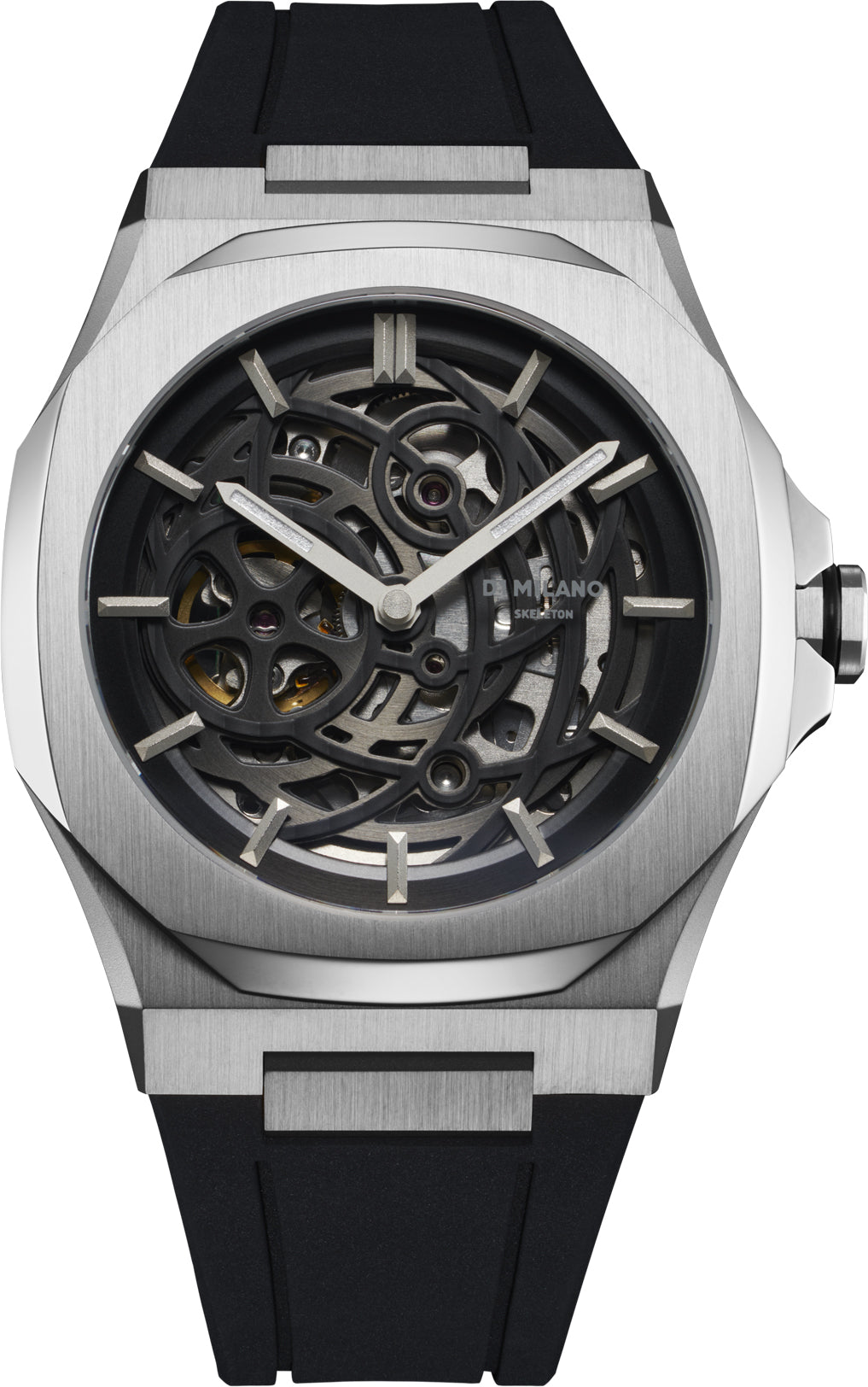 D1 Milano Skeleton Silver
