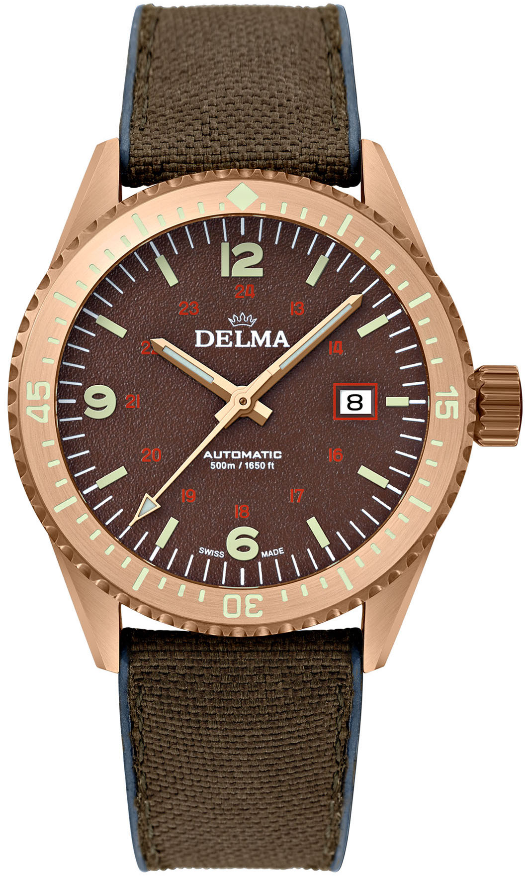 Delma Cayman Field Bronze Brown
