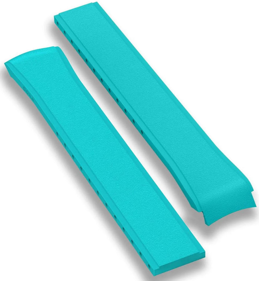 Doxa Strap Sub 1500t Rubber Turquoise