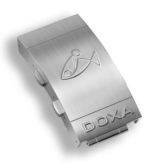 Doxa Strap Sub 1500t Steel Folding Clasp With Ratcheting Dive Extension
