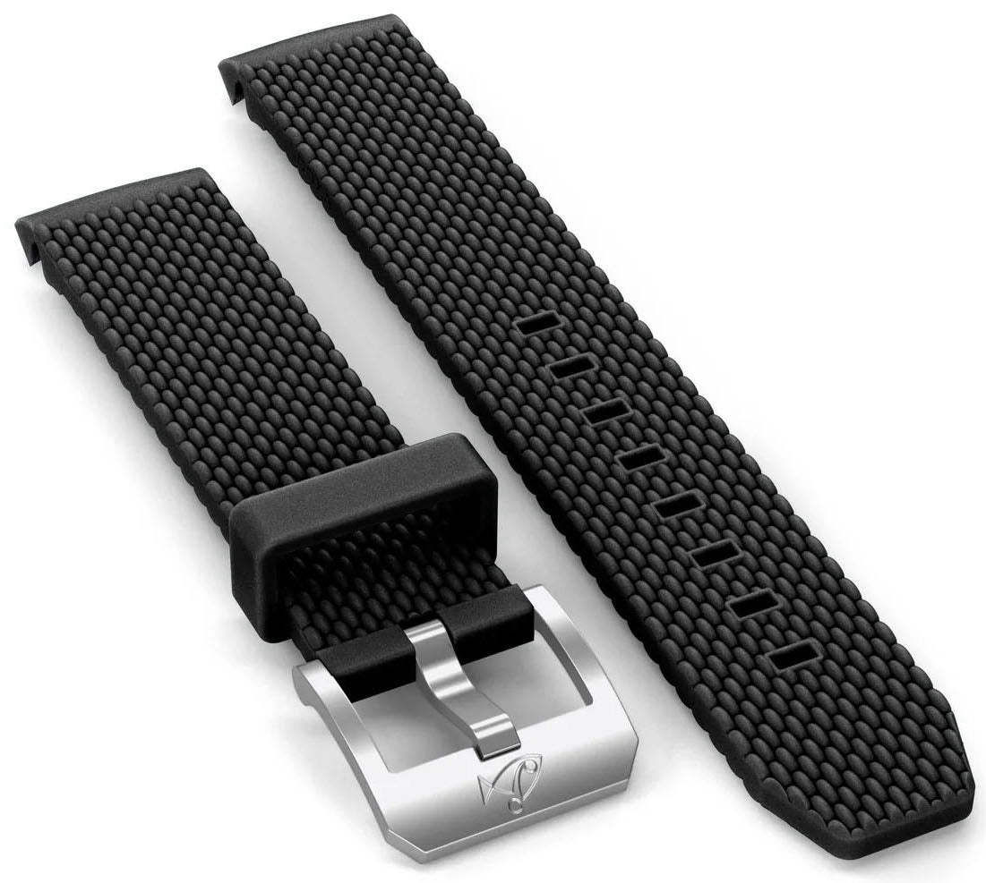 Doxa Strap Sub 200 Rubber Black With Buckle