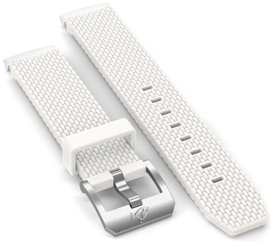 Doxa Strap Sub 200 Rubber White With Buckle