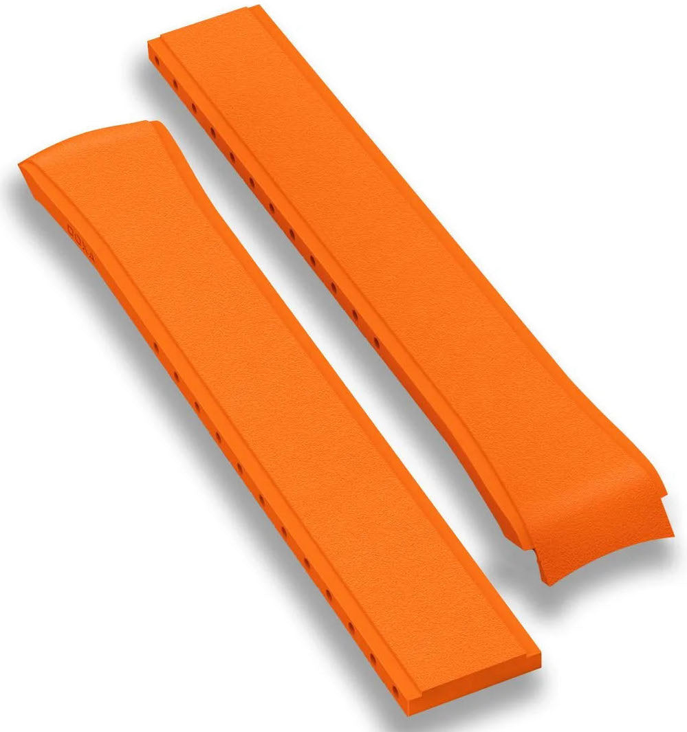 Doxa Strap Sub 300t Rubber Orange
