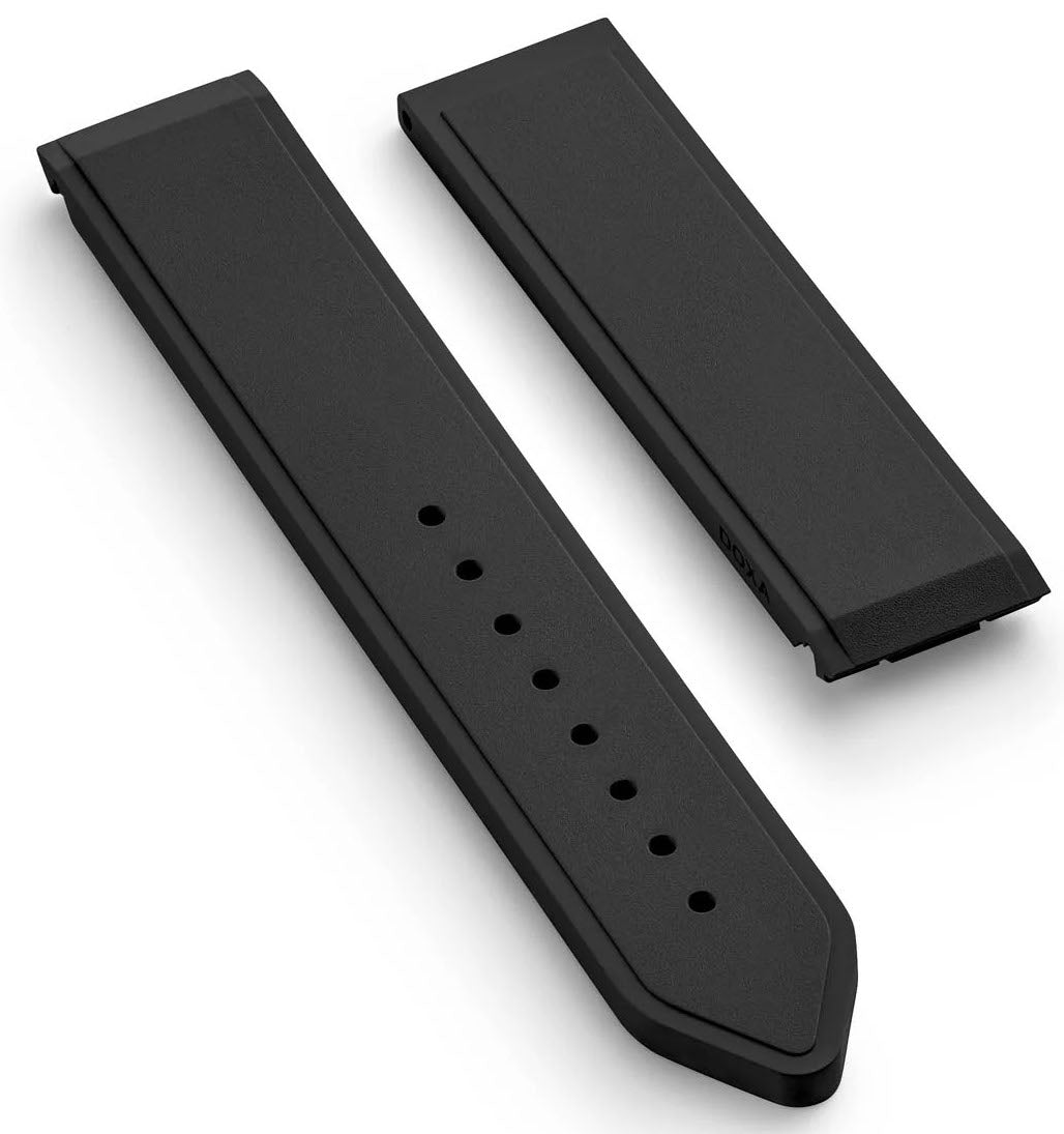 Doxa Strap Sub 600t Rubber Black