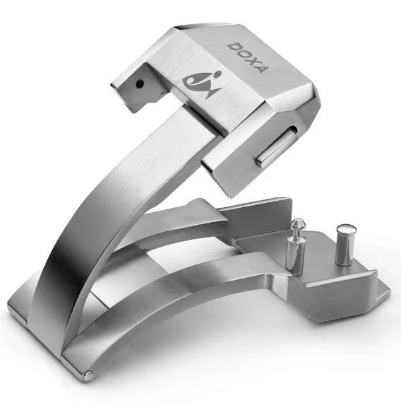 Doxa Strap Sub 600t Steel Folding Clasp With Wetsuit Dive Extension