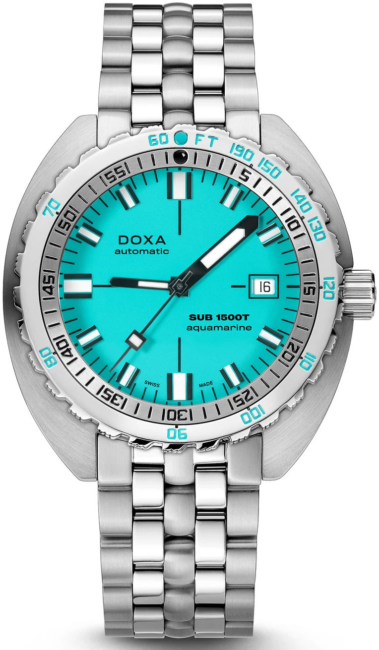 Doxa Sub 1500t Aquamarine Bracelet