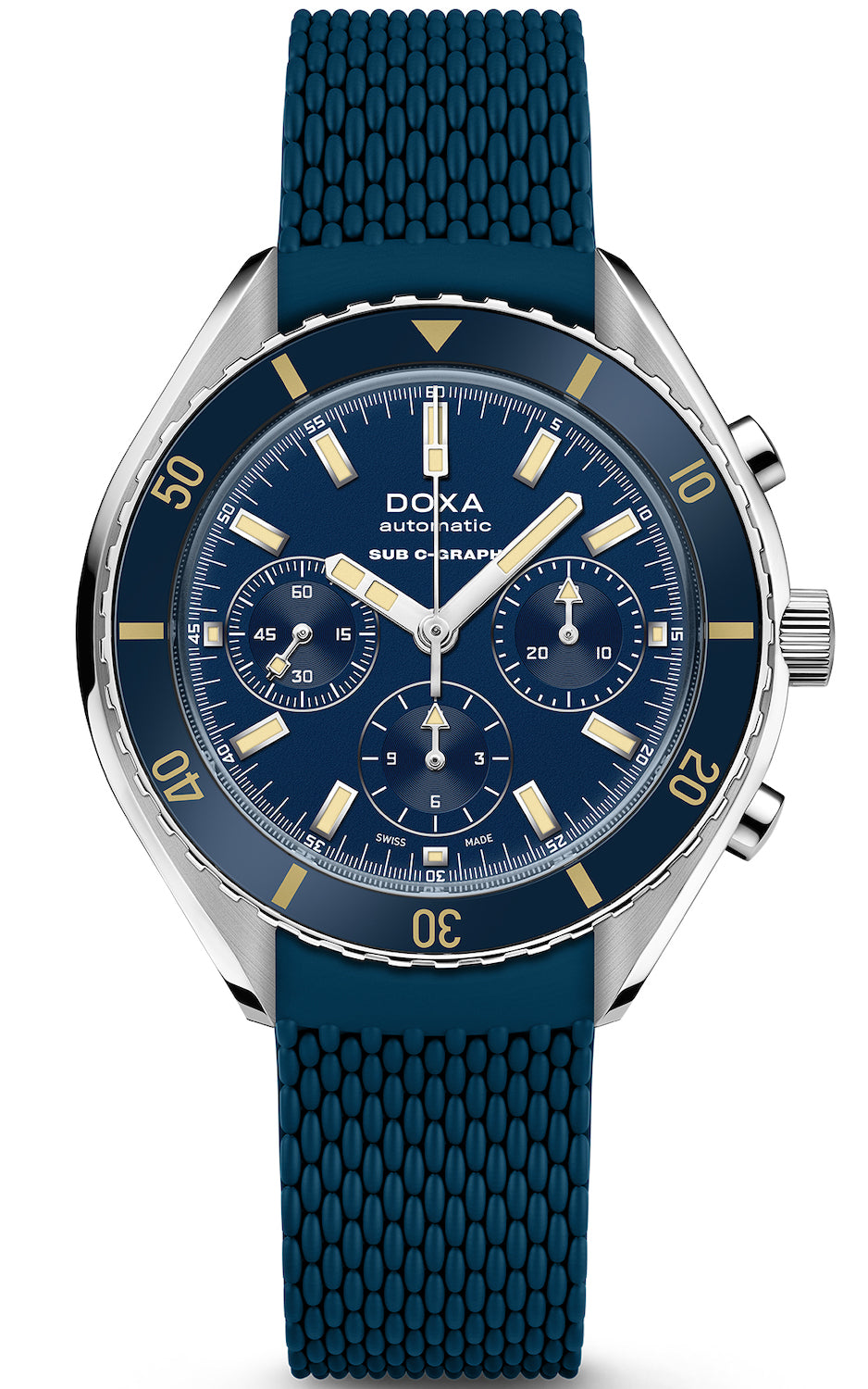 Doxa Sub 200 C-graph Caribbean Rubber