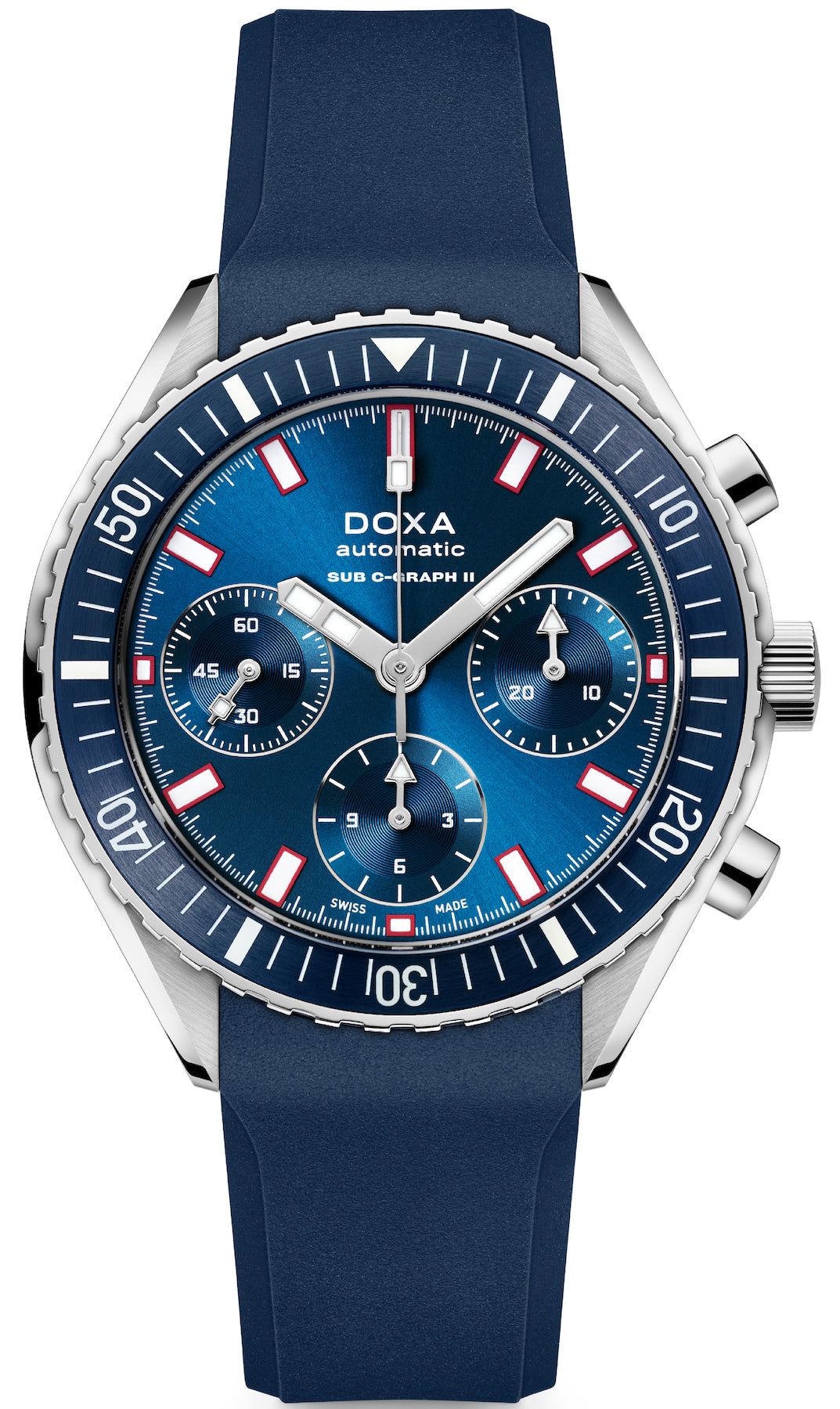 Doxa Sub 200 C-graph Ii Caribbean Rubber