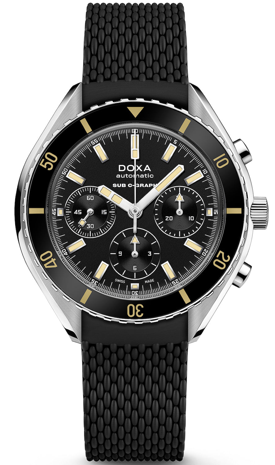 Doxa Sub 200 C-graph Sharkhunter Rubber