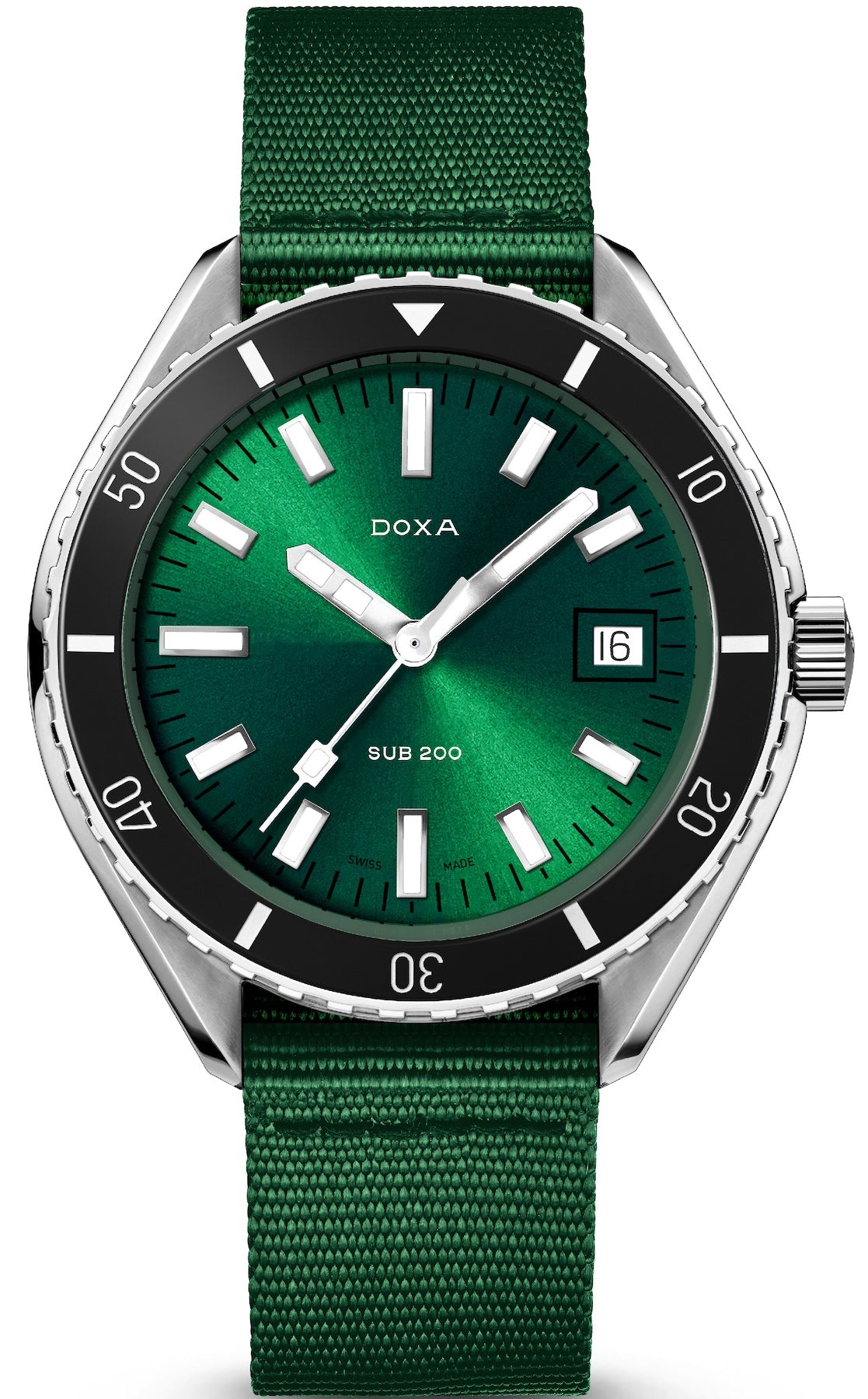 Doxa Sub 200 Sea Emerald Nato