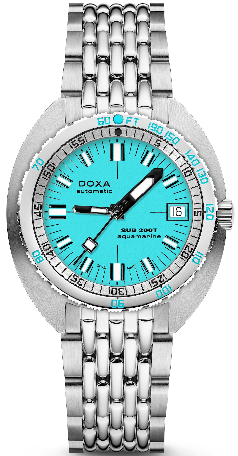 Doxa Sub 200t Aquamarine Iconic Bracelet