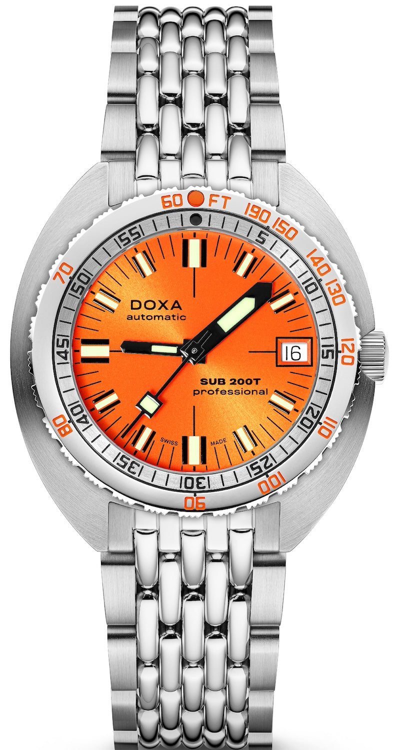 Doxa Sub 200t Professional Sunray Bracelet