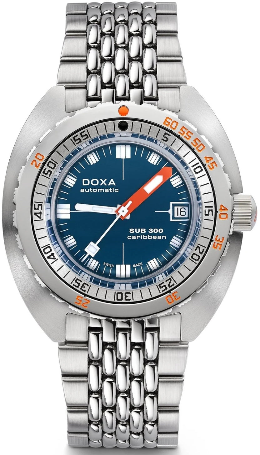 Doxa Sub 300 Cosc Caribbean Bracelet