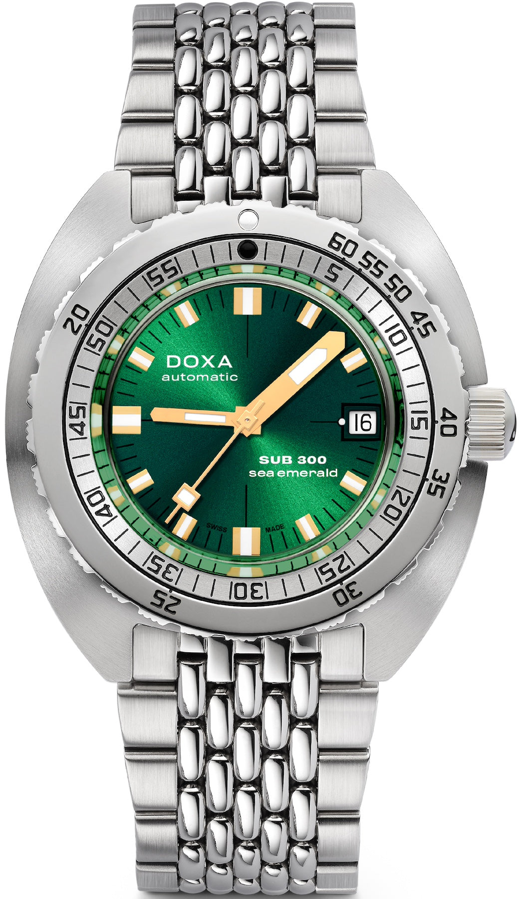Doxa Sub 300 Sea Emerald Bracelet