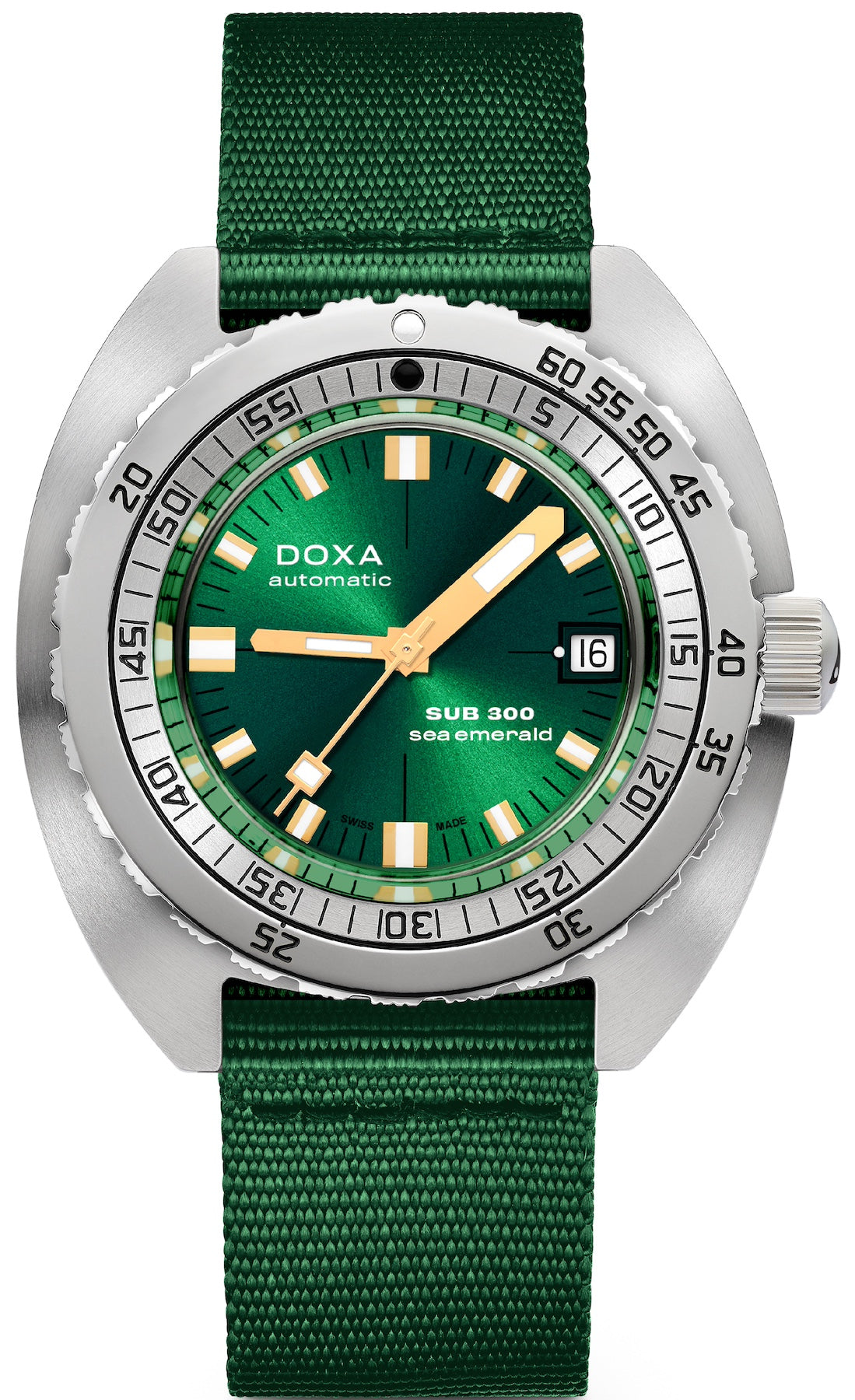 Doxa Sub 300 Sea Emerald Nato