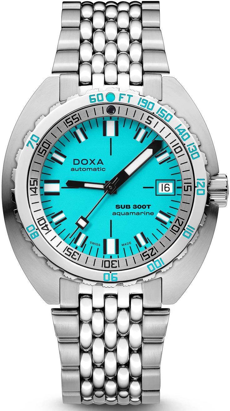 Doxa Sub 300t Aquamarine Bracelet