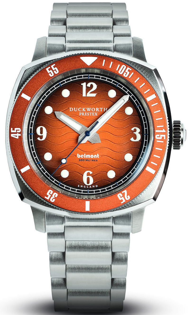Duckworth Prestex Belmont Dive Orange Bracelet