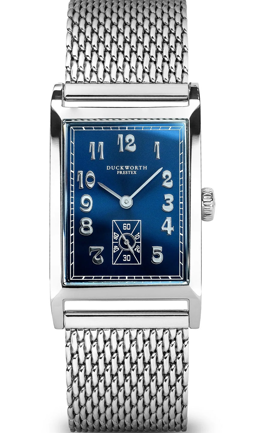Duckworth Prestex Centenary Blue Mesh Bracelet