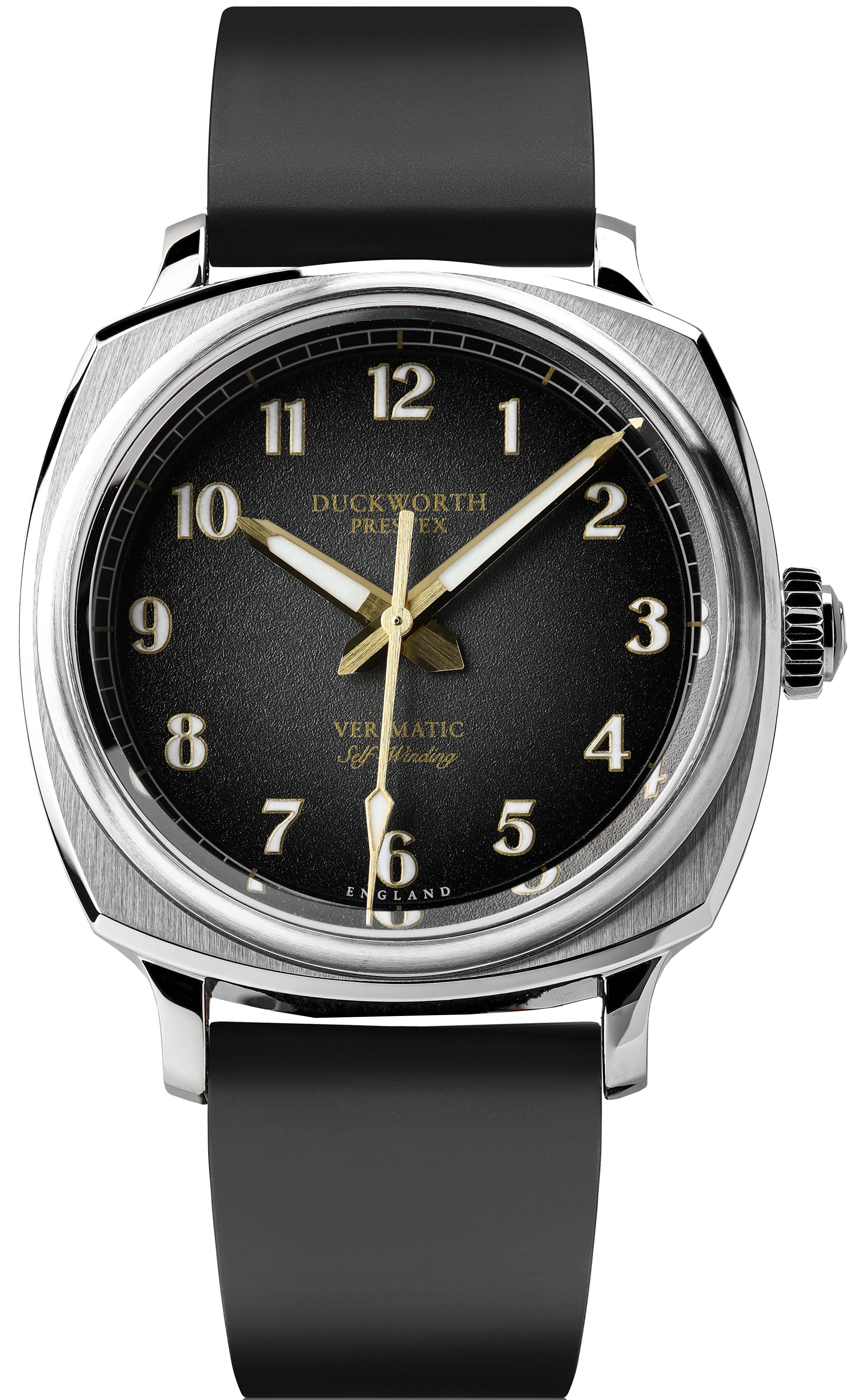 Duckworth Prestex Verimatic Black Fume Black Rubber