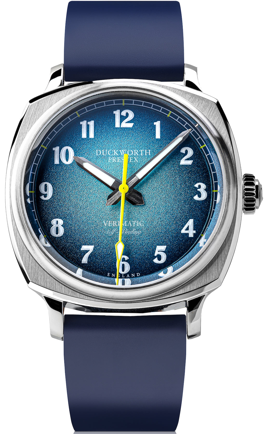 Duckworth Prestex Verimatic Blue Fume Blue Rubber