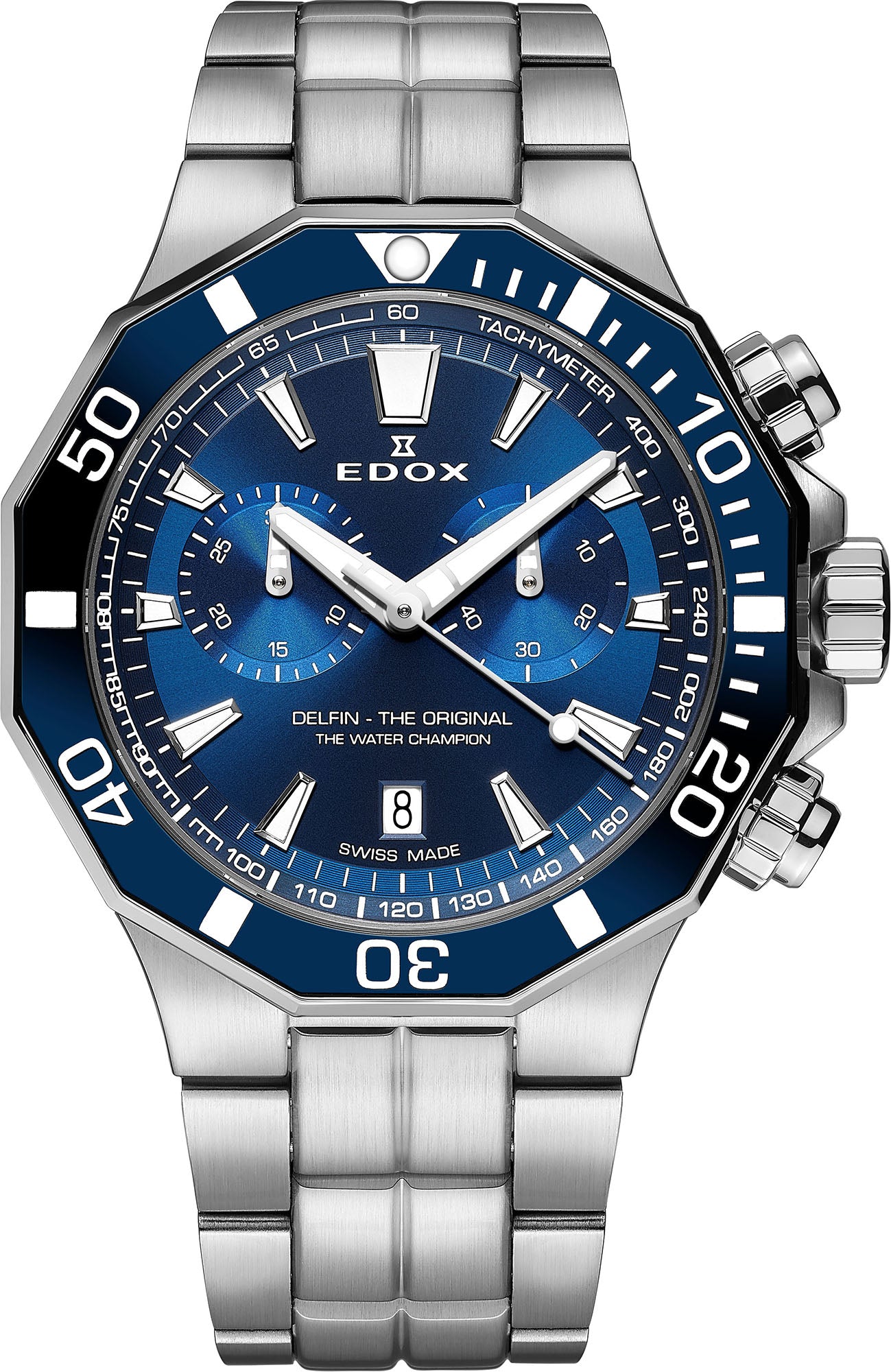Edox Delfin Bracelet Mens