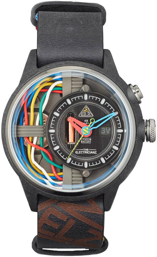 Electricianz Nylon Carbon Z 45mm Leather