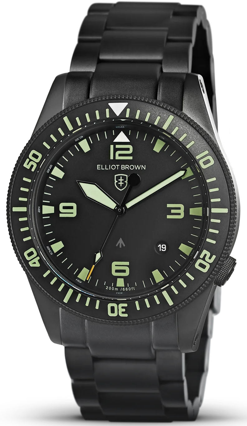 Elliot Brown Holton Quartz Bracelet Pvd Bracelet
