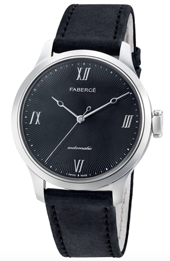 Faberge Altruist 18ct White Gold Black Dial