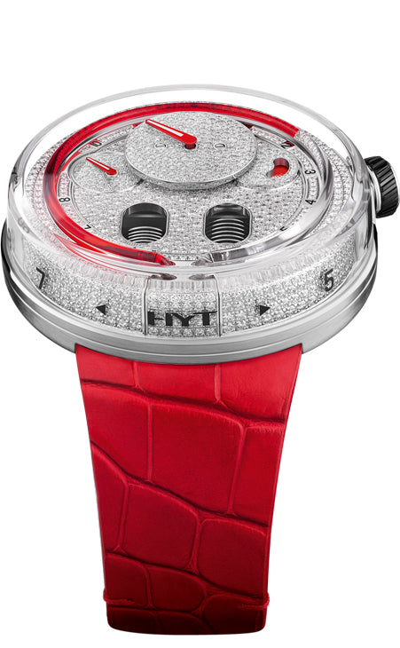 Hyt Watches H0 Diamond Red