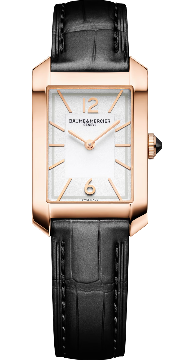 Baume Et Mercier Hampton Quartz 18k Pink Gold