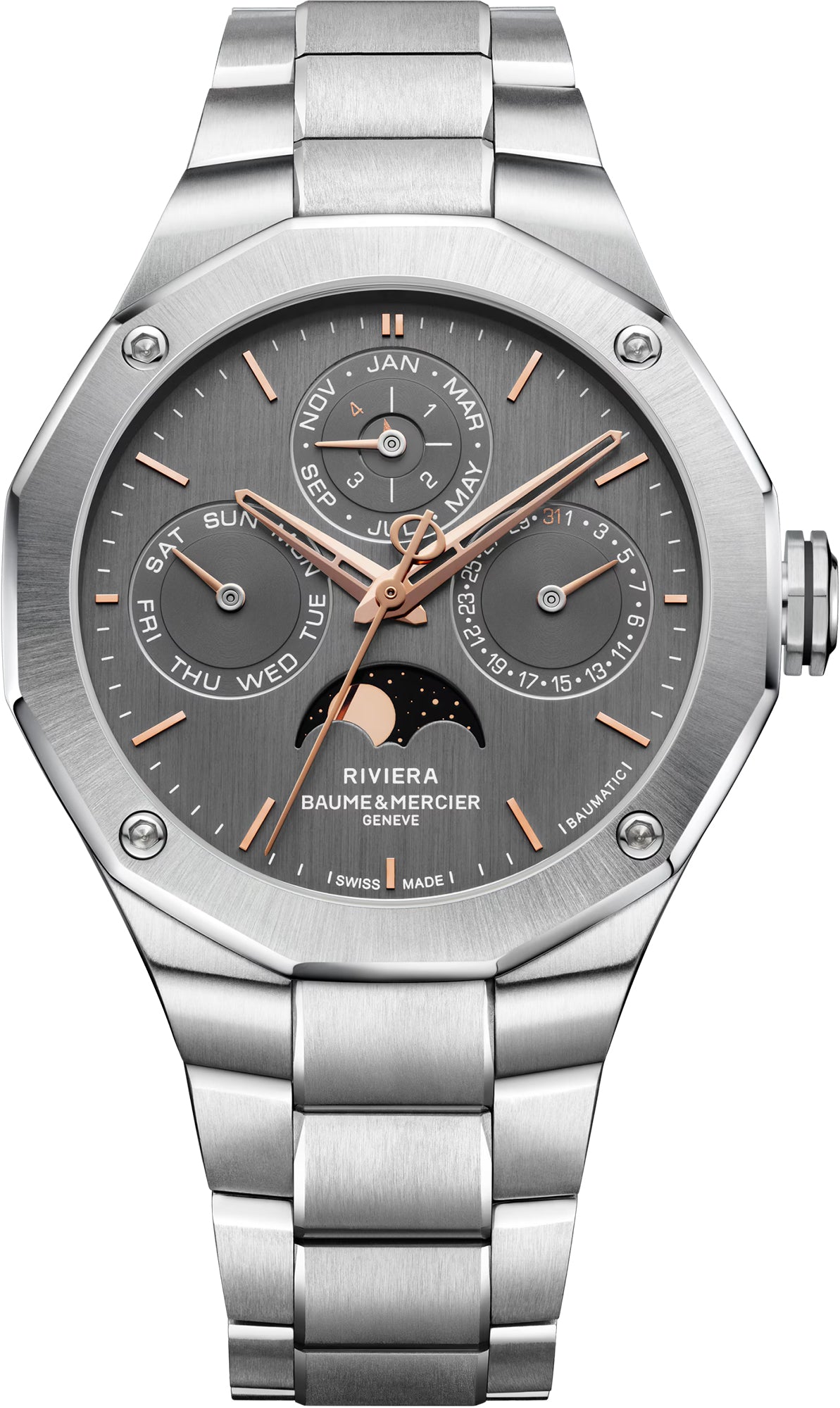 Baume Et Mercier Riviera Automatic Perpetual Calender