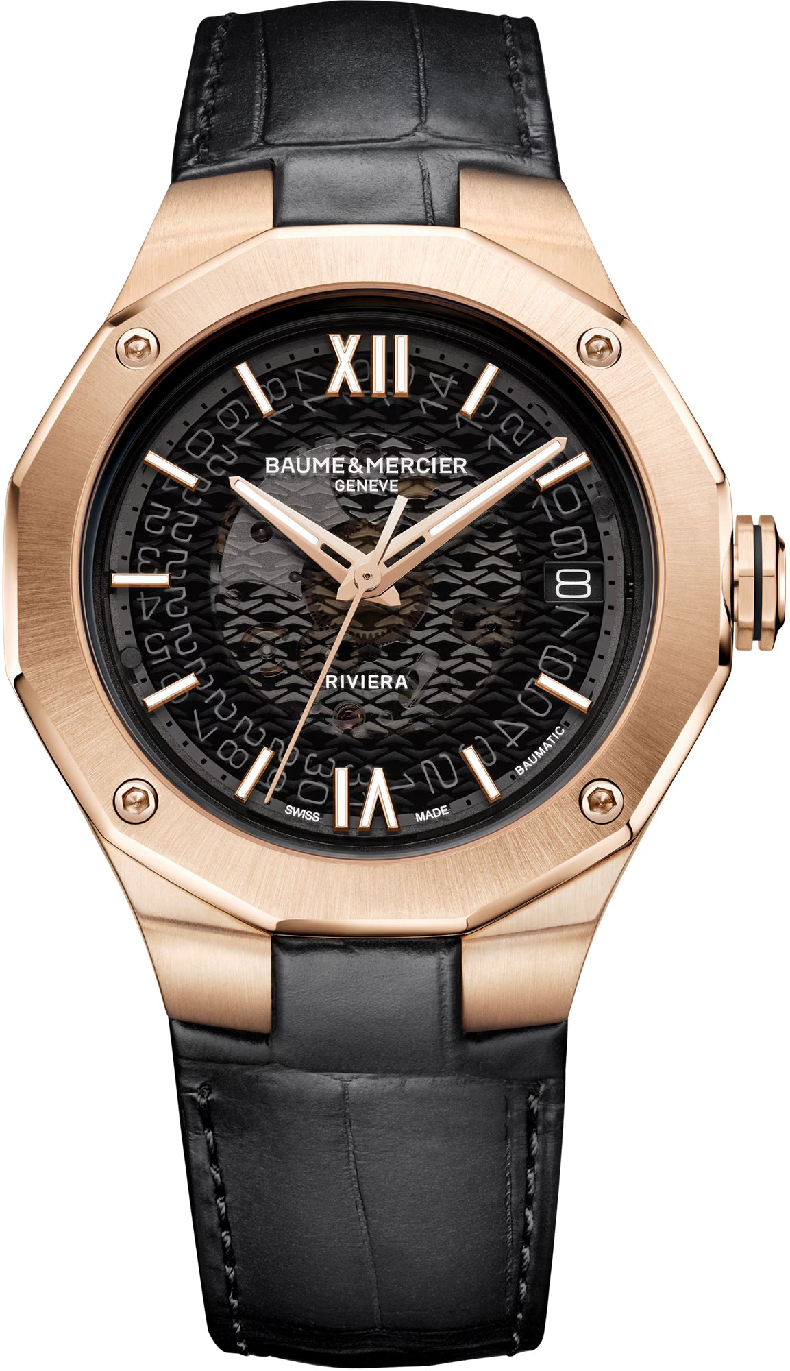 Baume Et Mercier Riviera Automatic Rose Gold