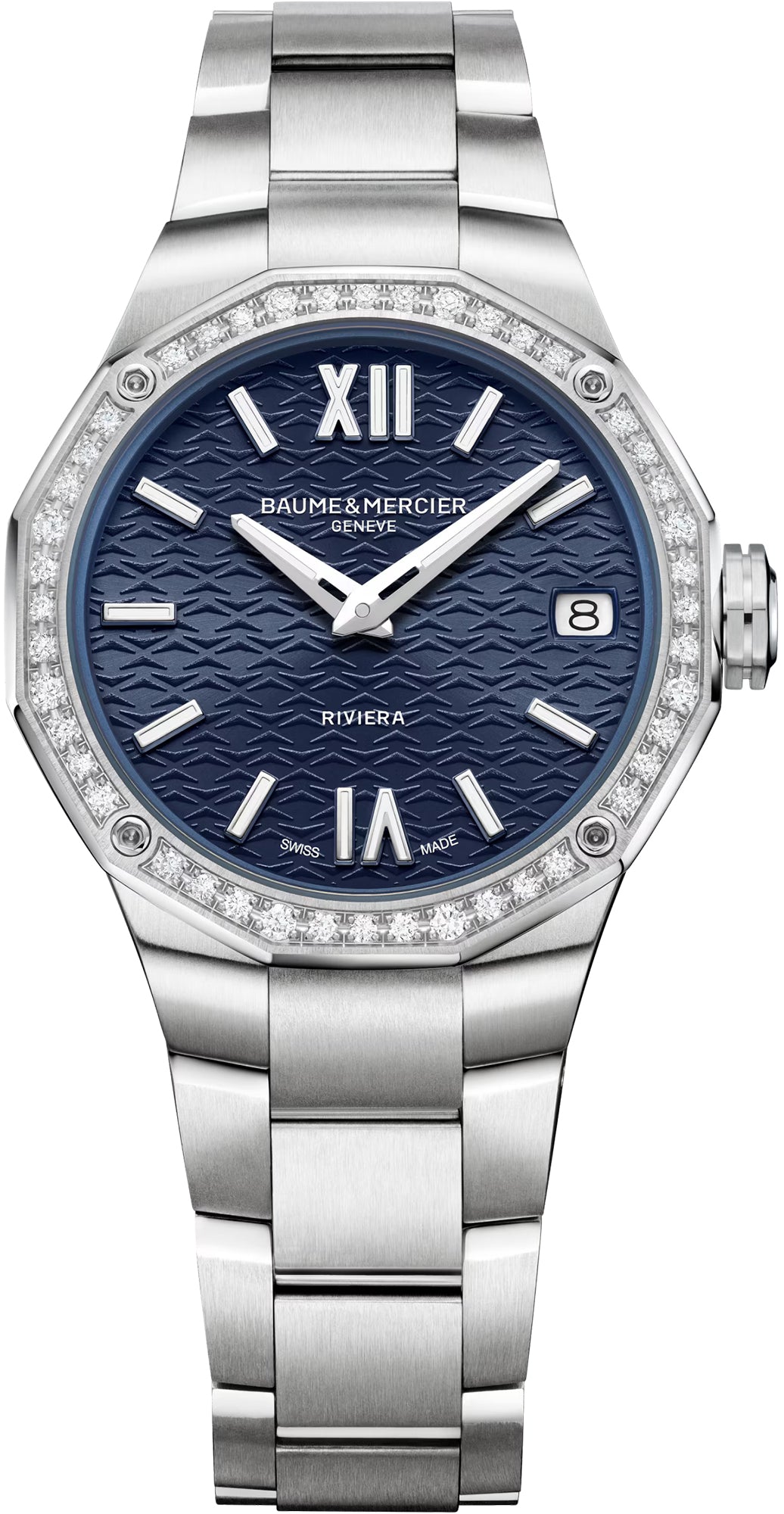Baume Et Mercier Riviera Quartz Diamond Ladies
