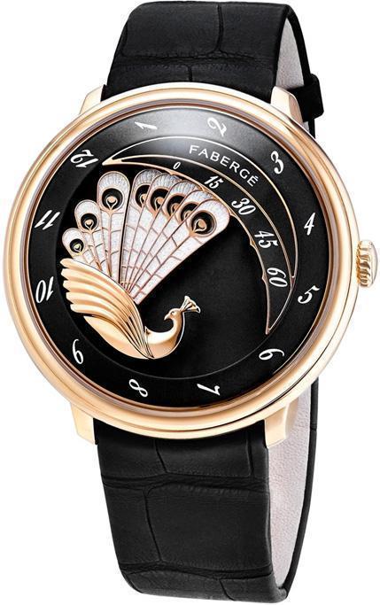Faberge Lady Compliquee Rose Gold Black