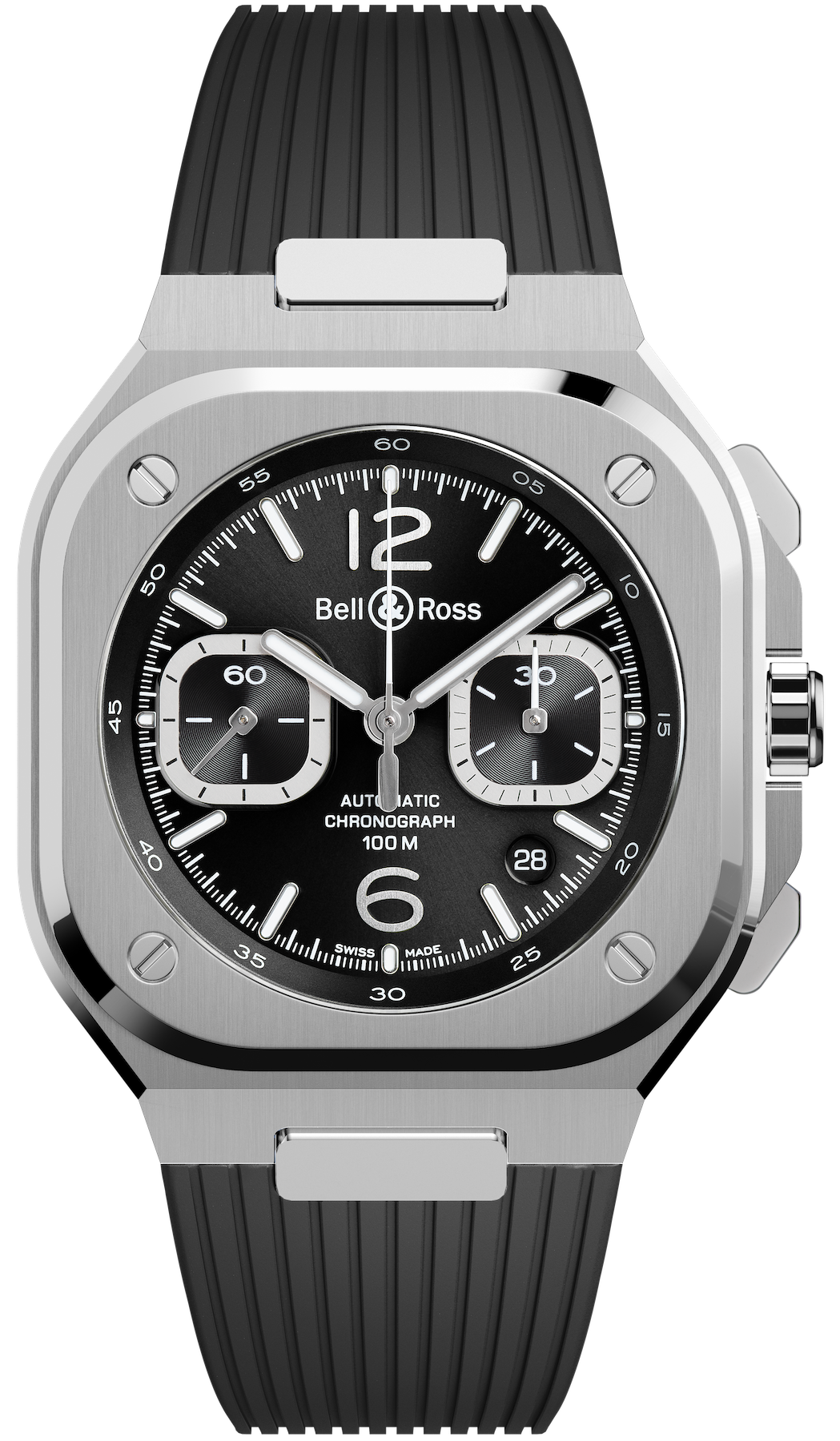 Bell & Ross Br 05 Chrono Black Steel