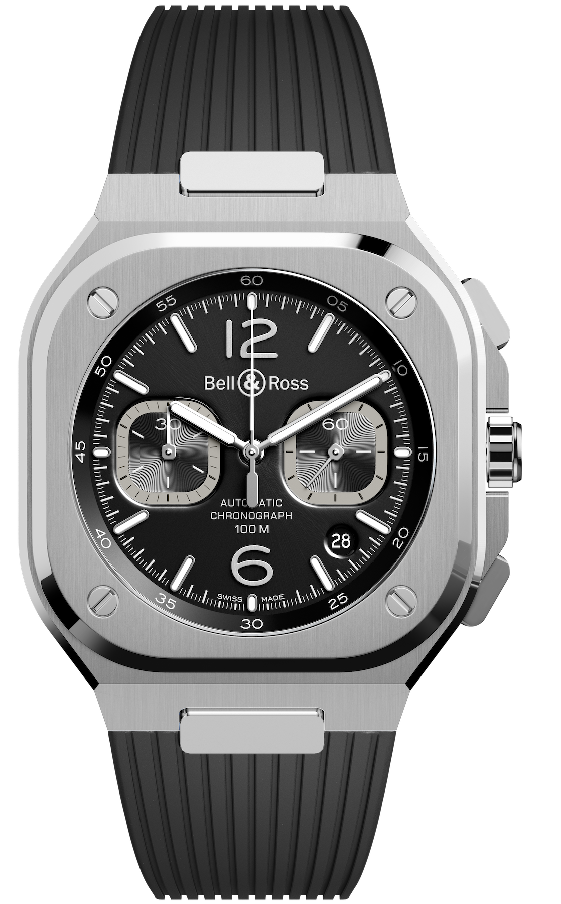 Bell & Ross Br 05 Chrono Black Steel D