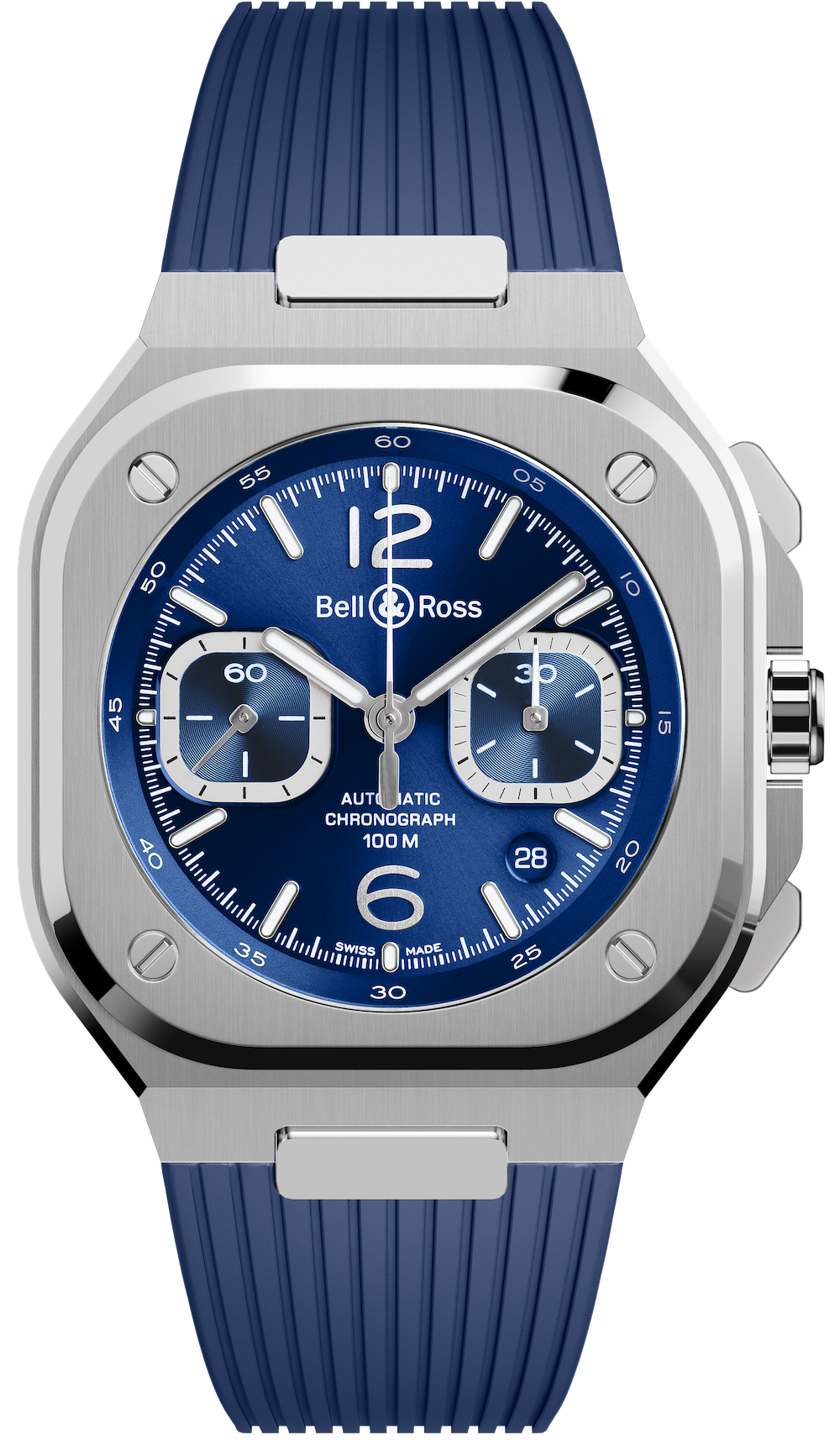 Bell & Ross Br 05 Chrono Blue Steel