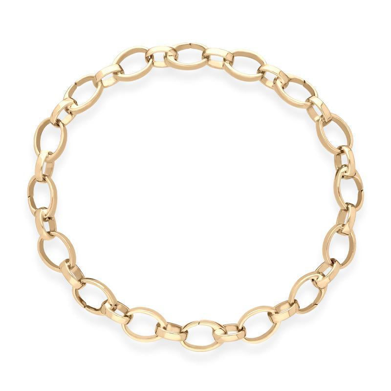 Faberge Treillage 18ct Yellow Gold Chain Bracelet For Charms