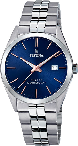 Festina Three Hands Date Mens