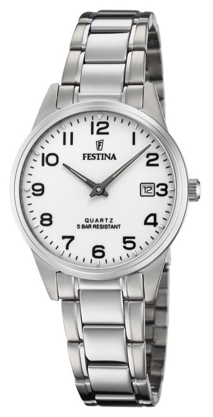 Festina Two Hands Date Ladies